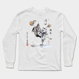 The Mad Monk Dancing Long Sleeve T-Shirt